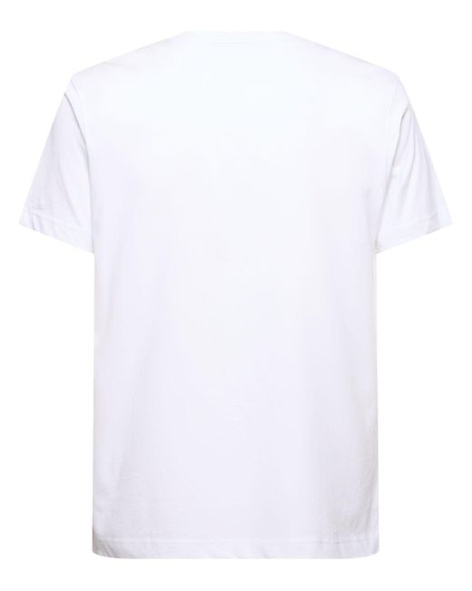 Comme des Garçons White Andy Warhol Printed Cotton T-shirt for men
