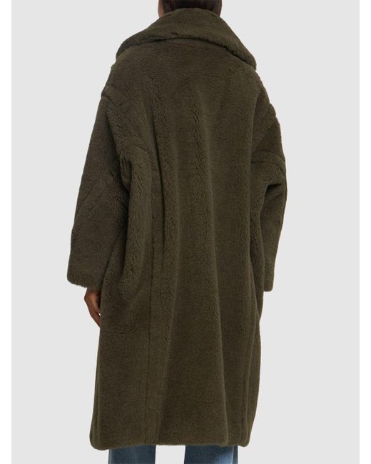 Max Mara Natural Tedgirl Alpaca Blend Long Coat