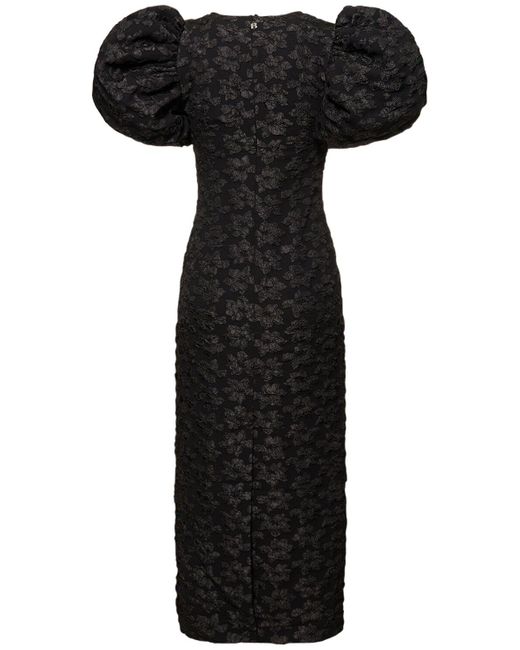 ROTATE BIRGER CHRISTENSEN 3d Jacquard ドレス Black