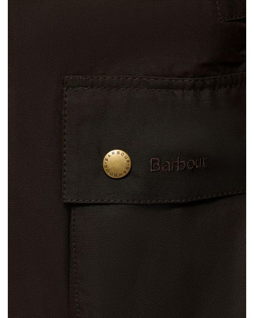 Veste en coton ciré ashby Barbour pour homme en coloris Black