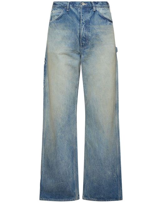 AURALEE Selvedge Faded Heavy Denim Painter Jeans in Blue for Men | Lyst UK AURALEE Selvedge Faded Heavy Denim Painter Jeans in Blue for Men | Lyst UK