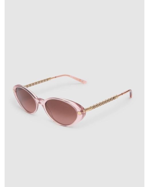 Versace アセテートサングラス Pink