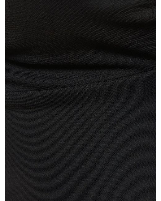 ANDAMANE Black Trägerloses Stretch-jersey-oberteil "lucille"