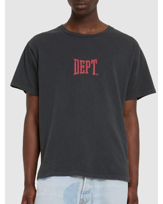 メンズ GALLERY DEPT. Dept. Gym Logo Tシャツ Black