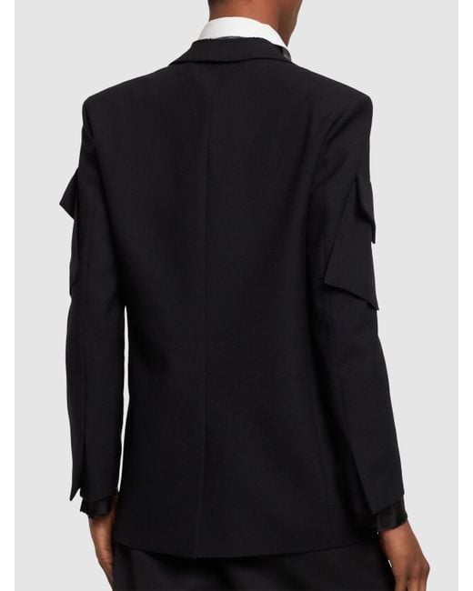 1017 ALYX 9SM Black Tailored Blazer for men