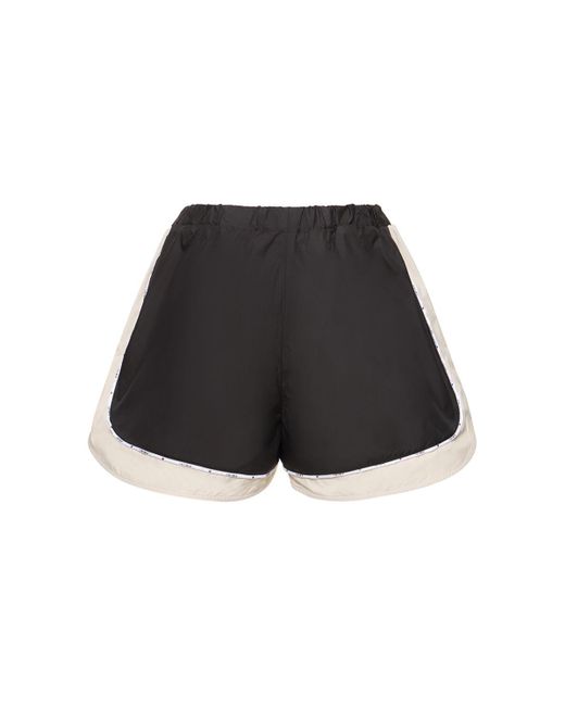 Shorts deportivos de nylon Amiri de color Black