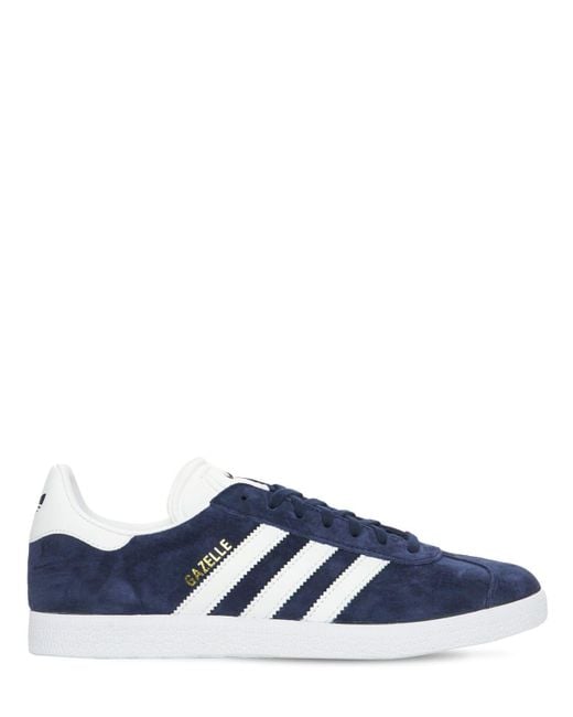 adidas Suede Gazelle Sneakers Navy (Blue) - Save 41% Lyst
