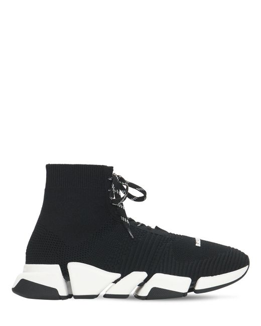 Zapatillas Speed 2.0 con cordones Balenciaga de hombre de color Black