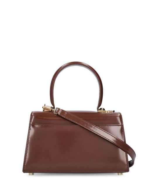 Petit sac à main iconic Ferragamo en coloris Brown