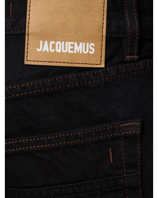 Jacquemus Black Le De-nimes Fresa Cotton Jeans for men