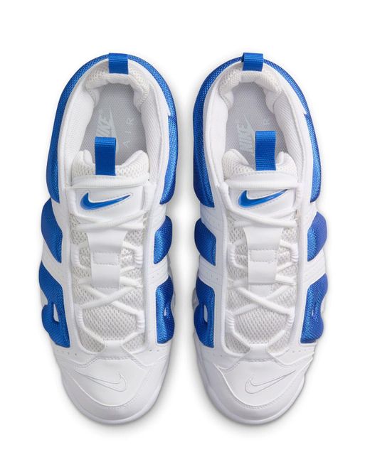 Nike Blue Uomo Air More Uptempo Low Sneakers for men