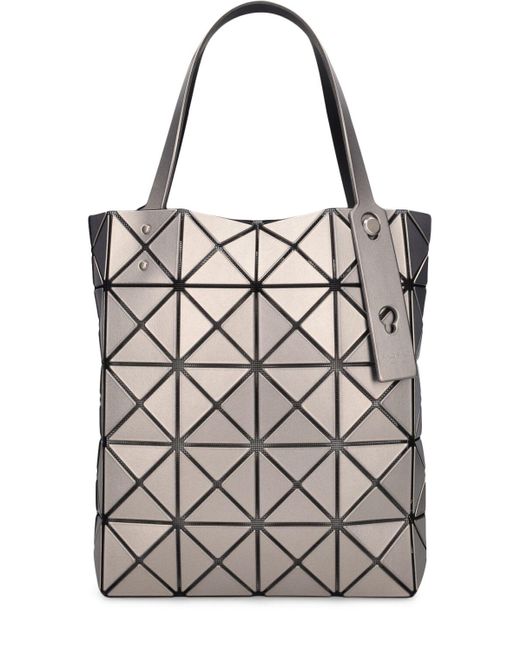 Bao Bao Issey Miyake Gray Medium Lucent Boxy Top Handle Bag