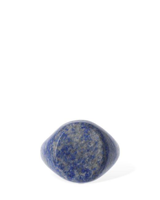 Zimmermann Blue Calibrated Stone Signet Ring