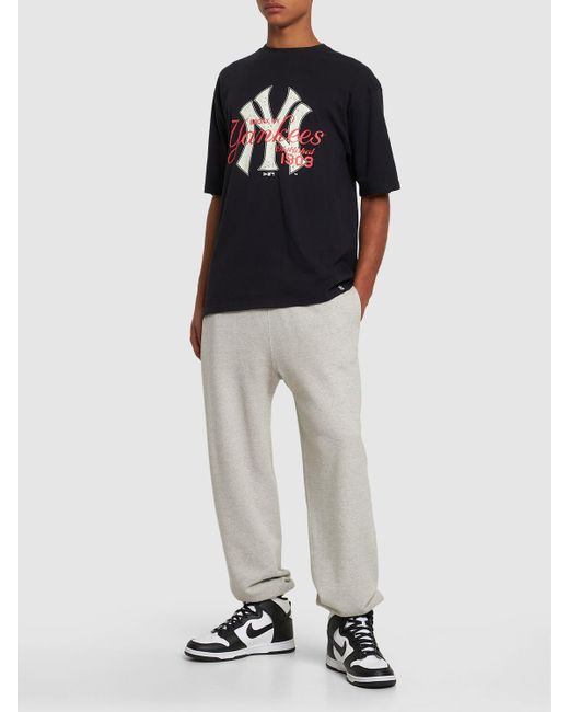 KTZ Black Ny Yankees Mlb Lifestyle T-shirt for men