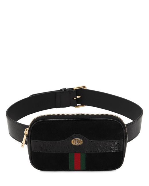 Gucci Ophidia Belt Bag in White (Black) - Lyst