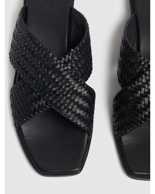 Bembien Black 10mm Tosca Leather Slides