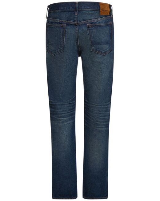 Tom Ford Blue Standard Fit Denim Jeans for men
