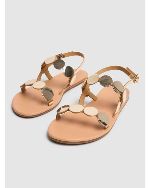 Ancient Greek Sandals Titania ミラーレザーサンダル 10mm Natural