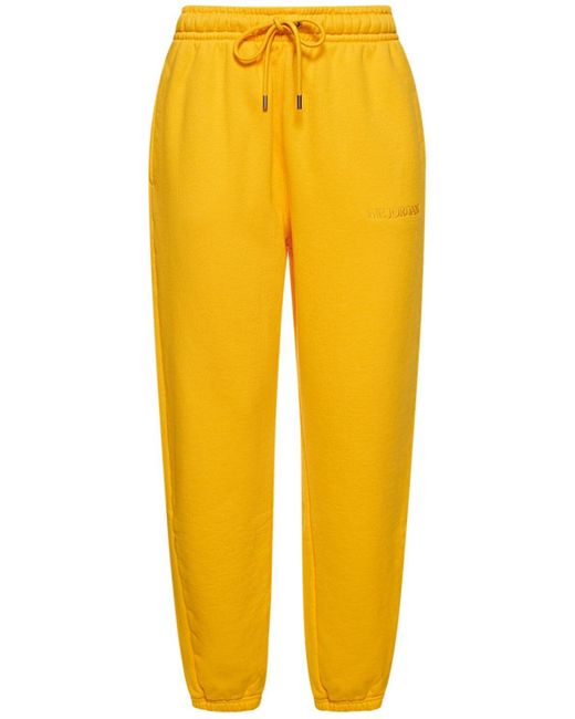 Pantaloni air jordan in felpa di Nike in Yellow