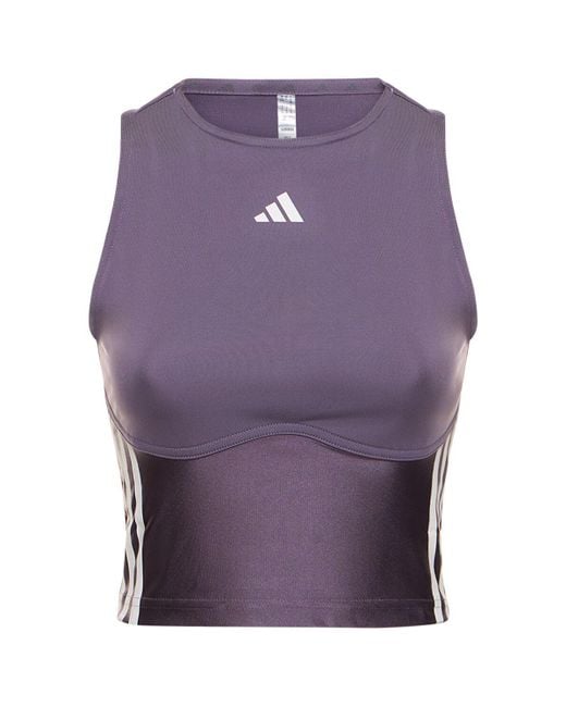 Débardeur hyperglam Adidas Originals en coloris Purple