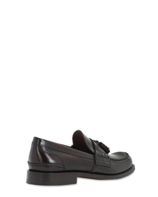 Church's Oreham Glossy Leather Loafers in Brown for Men | Lyst