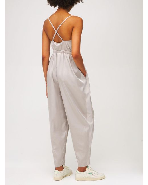 Reebok Classic Jumpsuit in Natural | Lyst