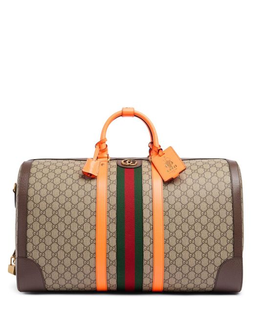 Gucci Multicolor Savoy gg Duffle Bag for men