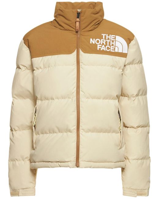 The North Face 92 Nuptse Down Jacket in Natural | Lyst Australia
