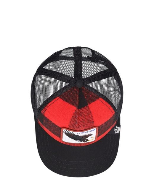 Goorin Bros Red Ski Free Trucker Hat for men