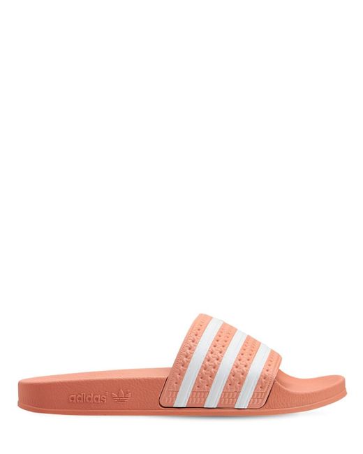 adilette slides orange