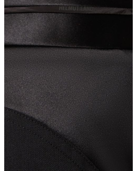 Pantalones de lana Helmut Lang de color Black