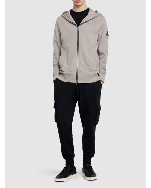 Hombre Sudadera Con Cremallera Moose Knuckles de hombre de color Brown