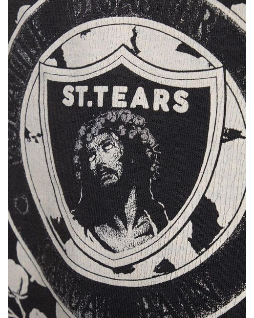Sweat-shirt denim tears x saint mx6 Saint Michael pour homme en coloris Gray