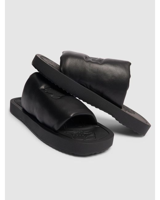 Sandales en cuir mf ms16 Burberry pour homme en coloris Black