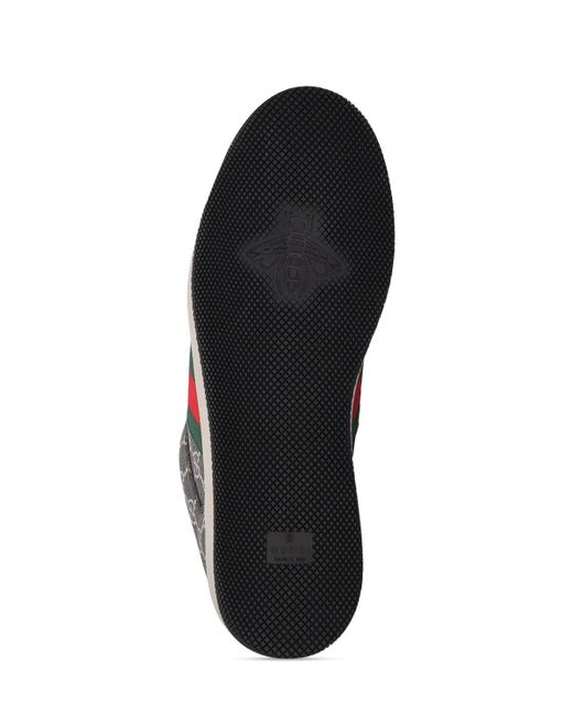 Gucci Sneakers Aus Gg Supreme-stoff "screener" in Black für Herren