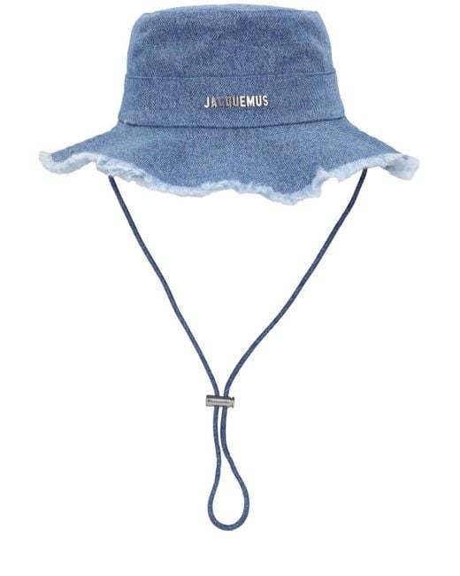 Jacquemus Blue Le Chouchou 'le Bob Artichaut' Beach Hat for men