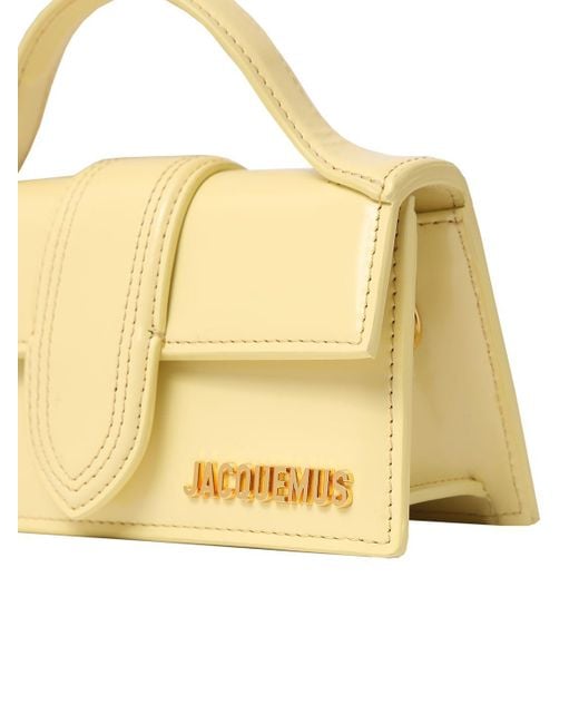 Jacquemus Natural Le Bambino Glazed Leather Bag