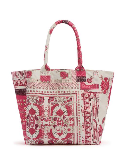 【Isabel Marant】Yenky スモールバンダナプリントトートバッグ Isabel Marant Yenky Small Bandana Print Tote Bag In