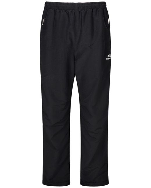 Balenciaga Hose Aus Technostoff in Blue für Herren