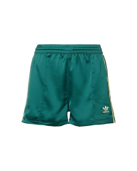 Adidas Originals 3 Stripes ショートパンツ Green