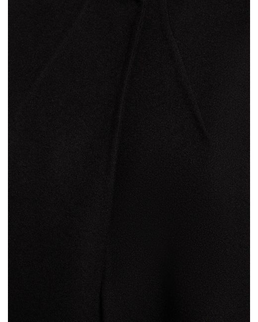The Row Black Milda Cashmere Coat