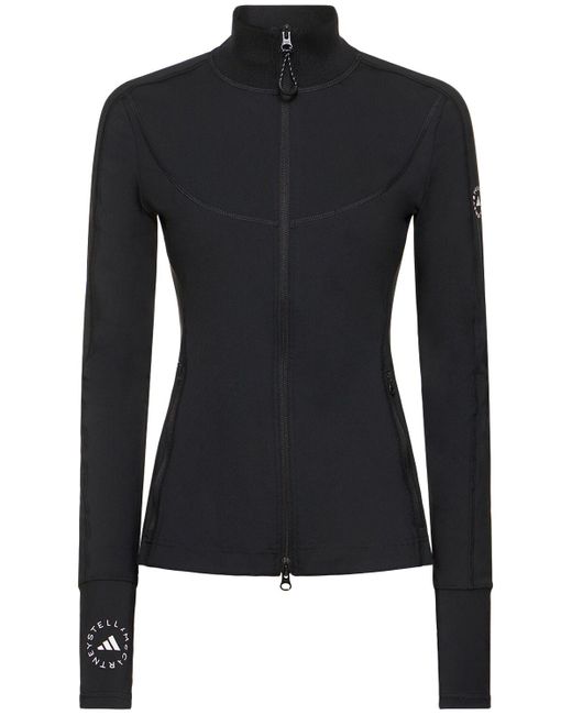 Adidas By Stella McCartney Black Long-sleeve Mid-layer Top