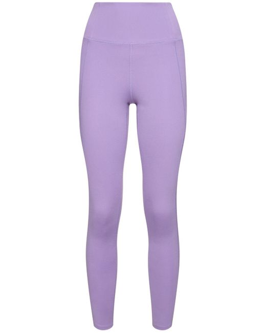 Leggings de compresion con talle alto GIRLFRIEND COLLECTIVE de color Purple