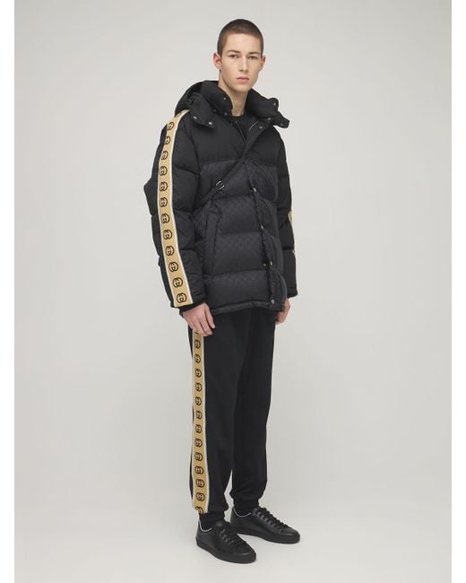 gg jacquard nylon jacket