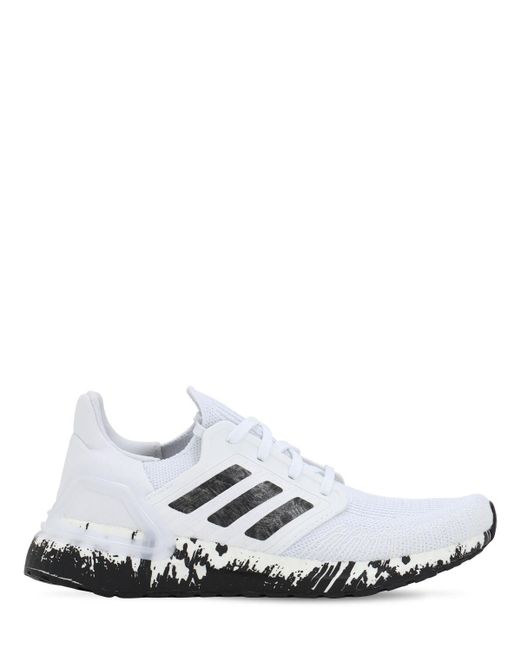 adidas running ultraboost 20 sneakers in white