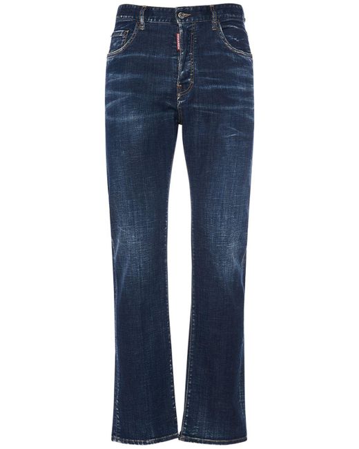 DSquared² Blue 642 Stretch Cotton Denim Jeans for men