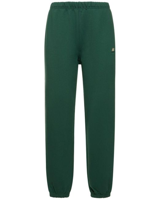 New Balance Green Athletics Remastered French Terry Pants for men