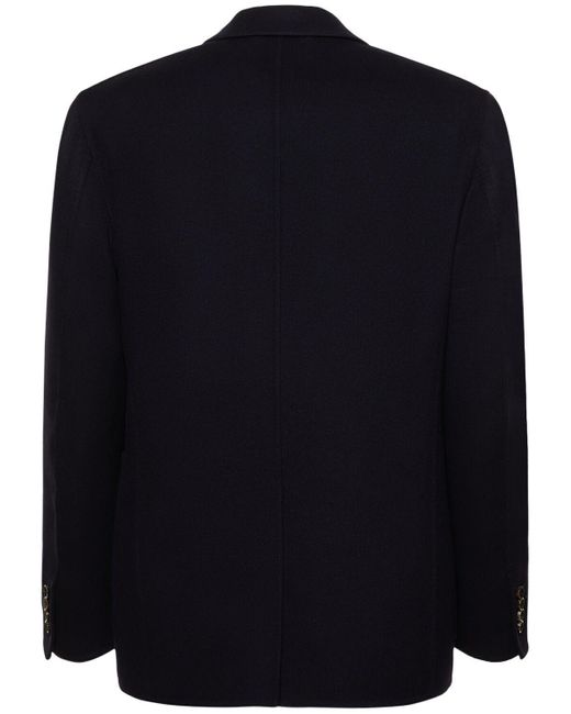 Gucci Palma Wool Blend Formal Jacket in Blue for Men | Lyst