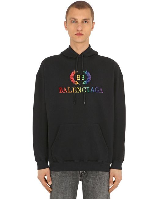 Balenciaga Rainbow Logo Hoodie Sale Online  wwwazccomco 1692463177