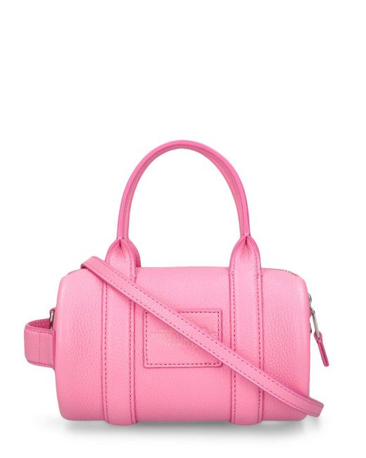 Marc Jacobs The Mini Duffle レザーバッグ Pink